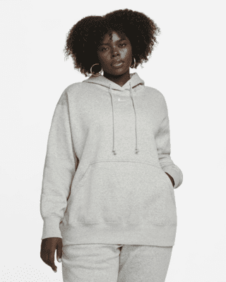 Женское худи Nike Sportswear Phoenix Fleece Oversized Pullover Hoodie (Plus Size)