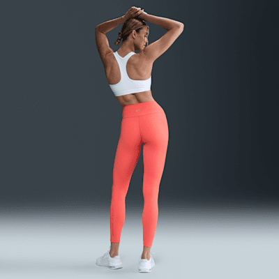 Nike One Fitted Leggings in voller Länge mit hohem Bund (Damen)
