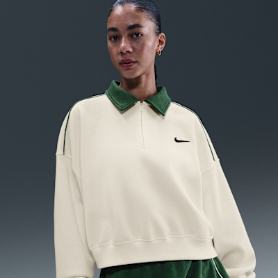 Nike Sportswear Çeyrek Fermuarlı Kadın Sweatshirt'ü