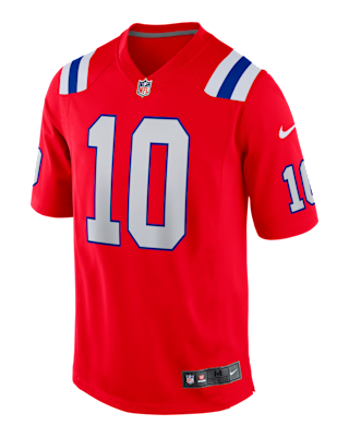 Мужские джерси Drake Maye New England Patriots Nike NFL Game Jersey
