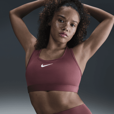 Nike Swoosh Medium Support Dolgulu Kadın Spor Sütyeni