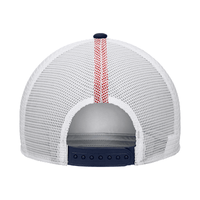 Gorra de rejilla de fútbol Nike ajustable con estructura USMNT Rise