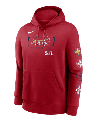 Мужское худи St. Louis Cardinals City Connect Club Men’s Nike MLB Pullover Hoodie