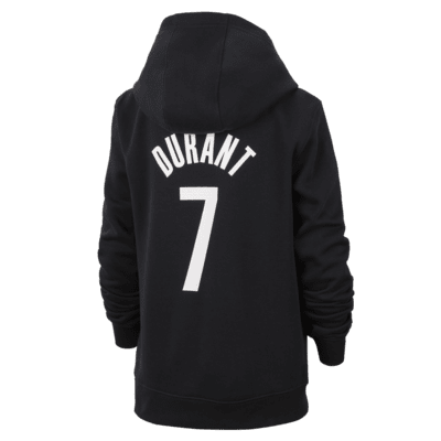 Brooklyn Nets Essential Dessuadora amb caputxa de teixit Fleece Nike NBA - Nen/a