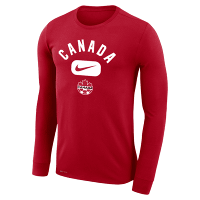 Canada Legend Men's Nike Dri-FIT Long-Sleeve T-Shirt. Nike.com