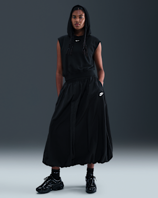 Женская юбка Nike Sportswear Windrunner Skirt для бега