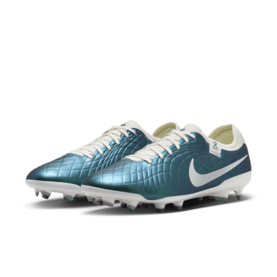 Nike Tiempo Emerald Legend 10 Pro low-top voetbalschoenen (stevige ondergronden)