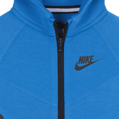 Conjunto de sudadera con gorro de dos piezas para bebé Nike Sportswear Tech Fleece Full-Zip Set