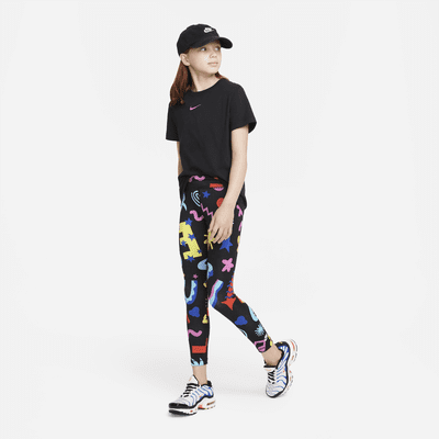 Nike Sportswear A.I.R. Essential Older Kids' (Girls') Mid-Rise Leggings