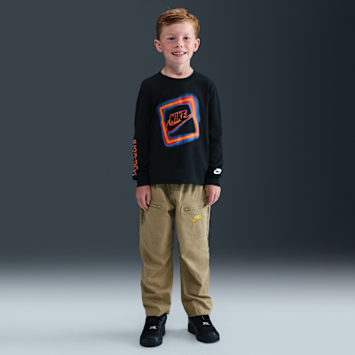 Nike Glow With Me Little Kids' Long Sleeve T-Shirt
