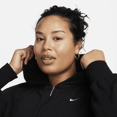 Nike Sportswear Chill Terry Women's Loose Full-Zip French Terry Hoodie (Plus Size)