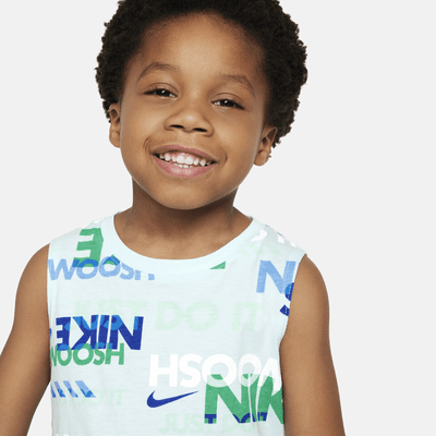 Nike Sportswear PE Little Kids' Printed Tank Set