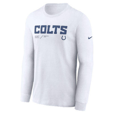 Nike, Shirts & Tops, Indianapolis Colts Nfl Nike Onfield Youth  Customizable Blank Football Jersey Lg