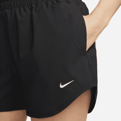 Nike One Dri-FIT-shorts med indershorts (7,5 cm) og ultrahøj talje til kvinder