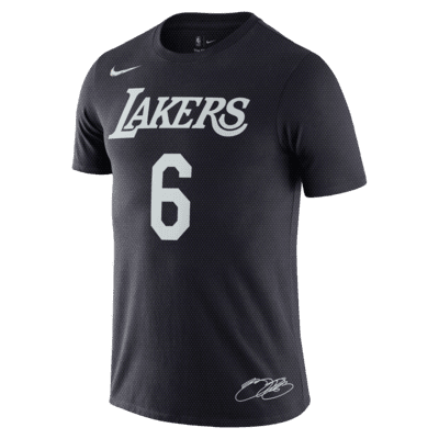 LeBron James Lakers Men's Nike NBA T-Shirt. Nike ID