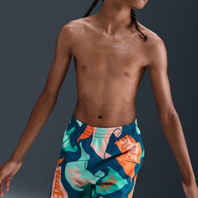 Shorts de vóleibol de 18 cm con forro de ropa interior para niño talla grande Nike Swim Breaker