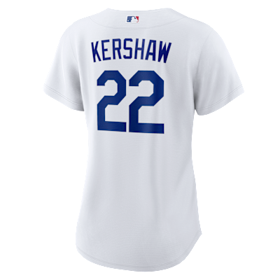 Clayton Kershaw Los Angeles Dodgers 2025 World Series Participant Women's Nike MLB Replica Jersey