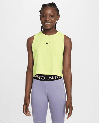 Детские  Nike Pro Girls' Dri-FIT Training Tank Top для тренировок