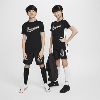 Playera de fútbol Dri-FIT para niños talla grande Nike Academy23
