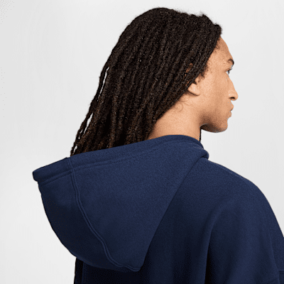 Męska bluza z kapturem z dzianiny dresowej o kroju oversize Nike Club Fleece