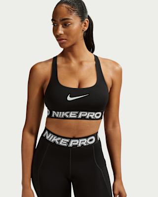 Женские  Nike Pro Light-Support Non-Padded Sports Bra