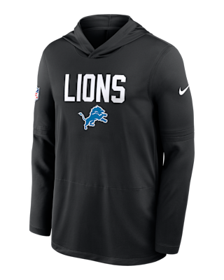 Мужские  Detroit Lions Pass Accuracy Nike Dri-FIT NFL Long-Sleeve Hooded Top