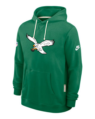 Мужское худи Philadelphia Eagles Alt Offensive Set Play Sideline Nike Dri-FIT NFL Pullover Hoodie