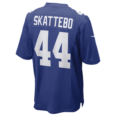 Jersey Game de la NFL para hombre de Cam Skattebo de los New York Giants