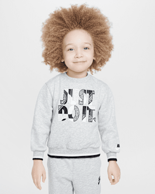 Детские  Nike Sportswear "Outside the Lines" Toddler French Terry Crew Top