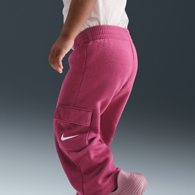 Nike Essentials Toddler Graphic Crew and Cargo Pants Set