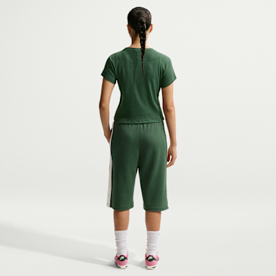 Nike Sportswear Women's Tight Ribbed Short-Sleeve T-Shirt