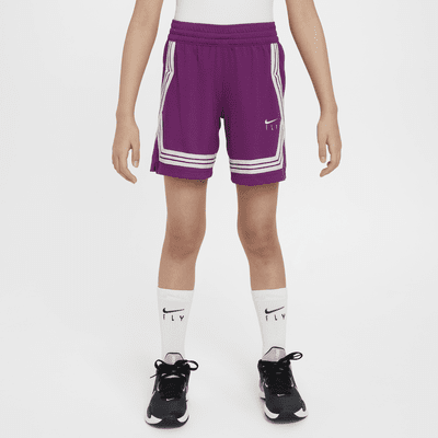 Shorts de básquetbol para niña talla grande Nike Fly Crossover