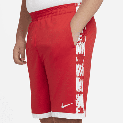 Nike Dri-FIT Trophy Big Kids' (Boys') Printed Training Shorts (Extended Size)