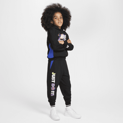 Pants de French Terry para preescolar Nike Sportswear "Express Yourself"