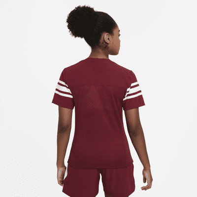 Camiseta de fútbol con bandera para mujer Nike Vapor (Stock)