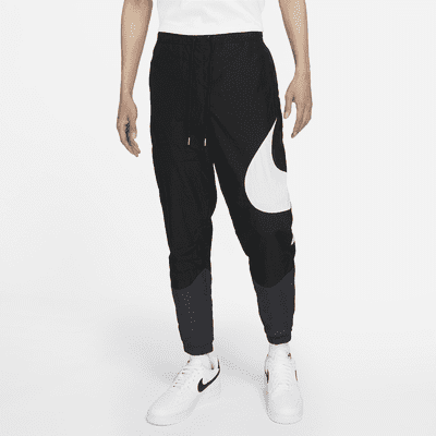 nike running essential woven sweatpants in black
