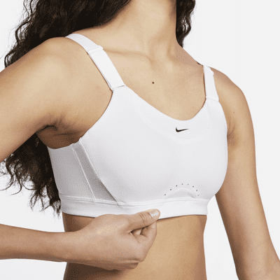 Bra deportivo de alta sujeción ajustable con almohadilla para mujer Nike Alpha