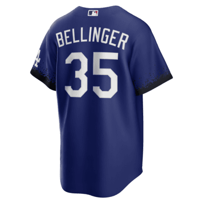 MLB Los Angeles Dodgers City Connect (Cody Bellinger) Men's Replica Baseball Jersey