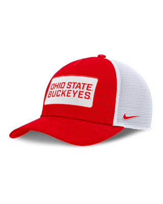 Мужские  Ohio State On-Field Rise Nike College Trucker Adjustable Hat