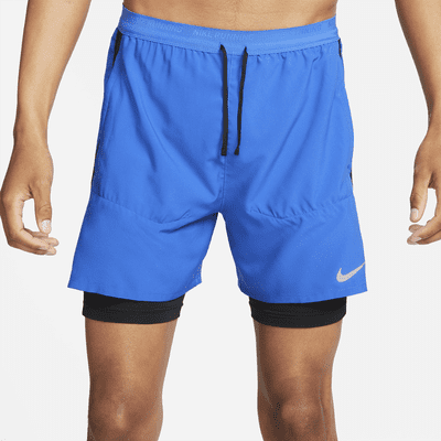 Shorts de running híbridos Dri-FIT de 12.5 cm para hombre Nike Stride