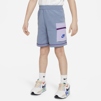 Nike Sportswear Reimagine Little Kids' French Terry Shorts Set