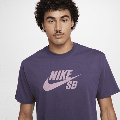 Playera de skateboarding con logotipo para hombre Nike SB