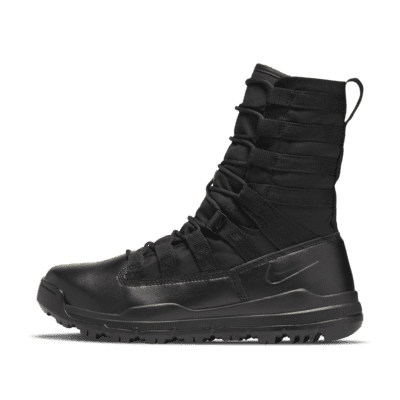 black nike work boots