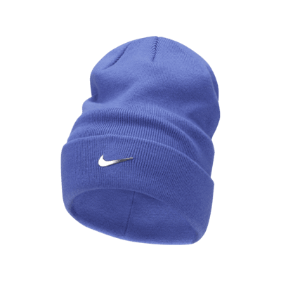 Bonnet à Swoosh métallique et revers standard Nike Peak. Nike BE