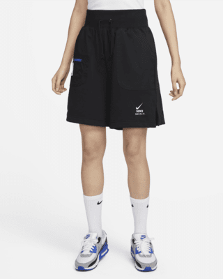 nike women's terry shorts