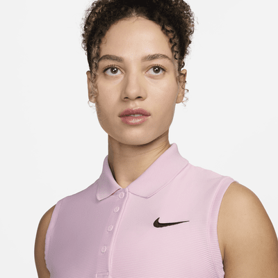 Polo da golf senza maniche Dri-FIT Nike Victory – Donna