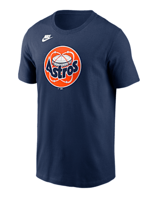 Мужская футболка Houston Astros Cooperstown Team Logo Nike MLB