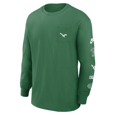 Philadelphia Eagles Rewind Max90 Pocket Men's Nike NFL Long-Sleeve T-Shirt