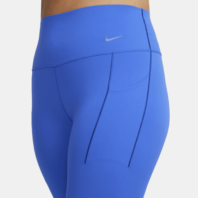 Leggings de 7/8 de tiro alto y sujeción media con bolsillos para mujer Nike Universa