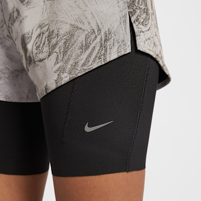 Nike Swift Women's Mid-Rise 2-In-1 Running Shorts With Reflective Design Accents
